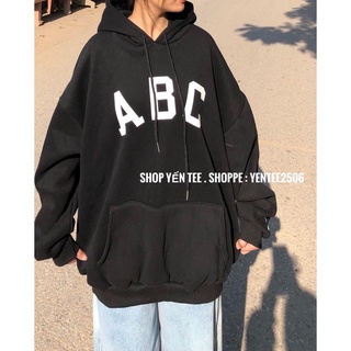 Áo hoodie ABC( ảnh thật)