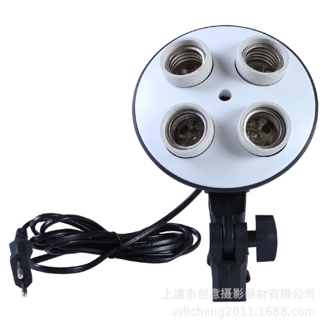 Bộ 4 đèn- phụ kiện chiếu ánh sáng để livestream, chụp ảnh sản phẩm