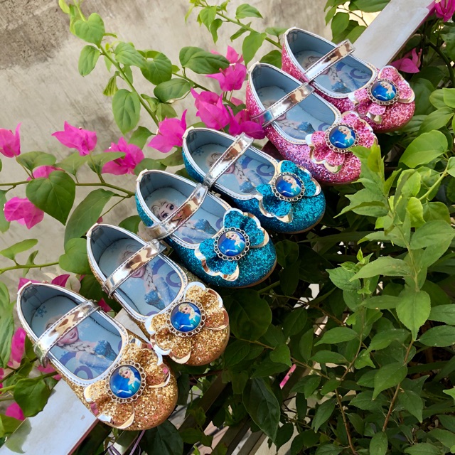 Giày búp bê elsa cho bé gái size 21-30