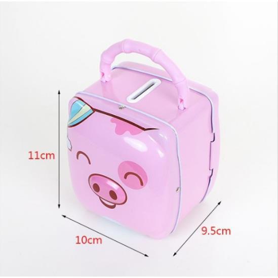 Két sắt tích kiệm mini hình heo