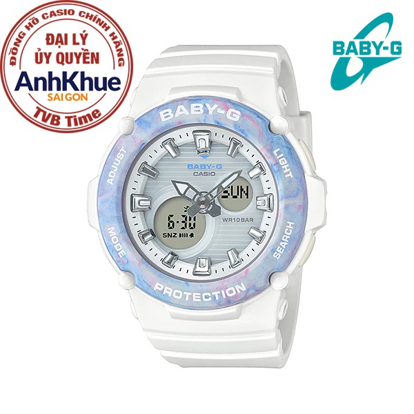 Đồng hồ nữ dây nhựa Casio Baby-G chính hãng Anh Khuê BGA-270M-7ADR