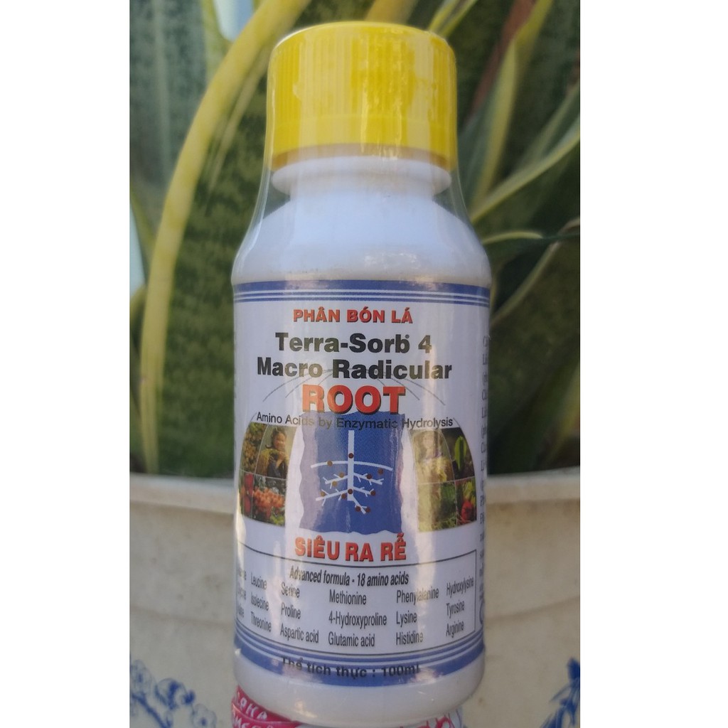 Phân bón lá cao cấp siêu ra rễ Terra Sorb - Growmore (100ml)