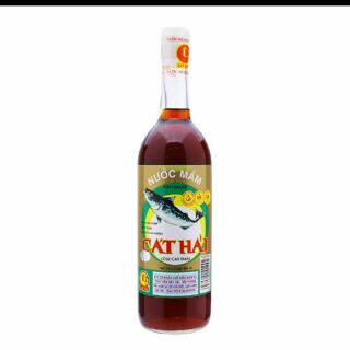 Nước mắm Cát Hải 27 độ đạm 650ml