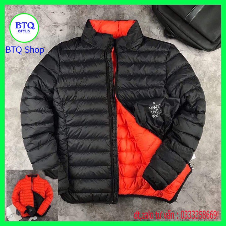 ÁO KHOÁC PHAO LÔNG VŨ SIÊU NHẸ MẶC ĐƯỢC 2 MẶT