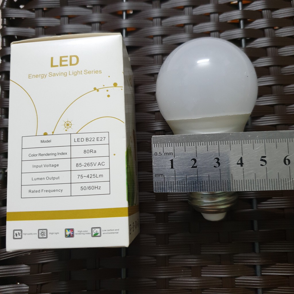 Bóng đèn led BULB 5w  - đủ wat