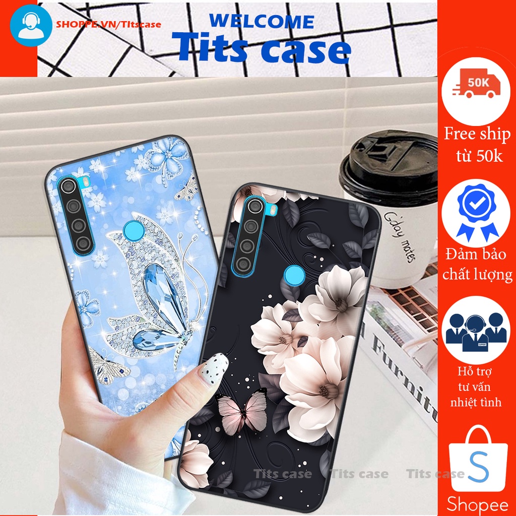 Ốp lưng  Xiaomi REDMI NOTE 9S / NOTE 9 PRO in hình thiên nga,hoa may mắn, đặc sắc ĐỘC - LẠ - BỀN