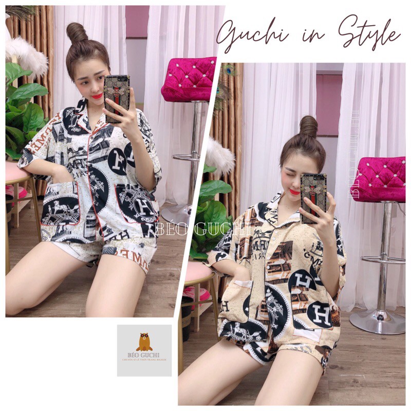 [RẺ VÔ ĐỊCH] Pijama Đùi Bigsize cánh dơi 🌸 50-110kg 🌿 Lụa Hàn mềm mát ở nhà vẫn xinh thoải mái - Đồ bộ nữ đồ ngủ mặc nhà | BigBuy360 - bigbuy360.vn