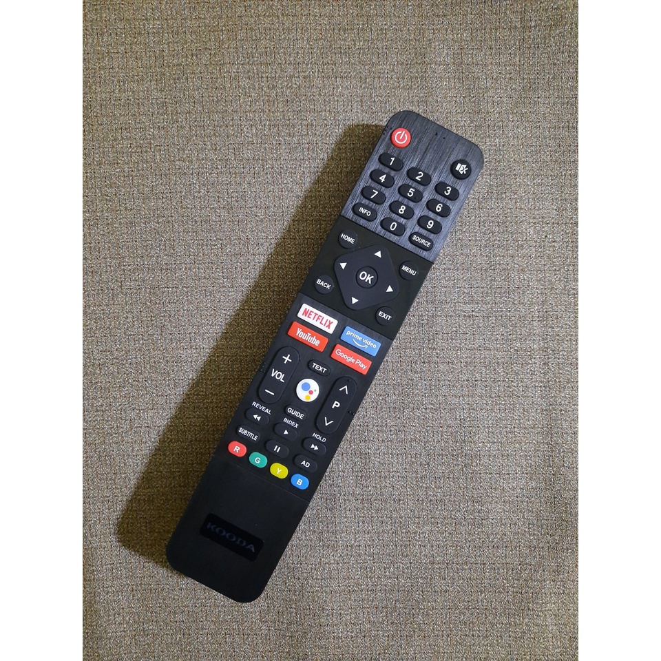 Remote Điều khiển tivi KOODA giọng nói- Hàng chính hãng theo TV mới 100% Tặng kèm Pin!!!