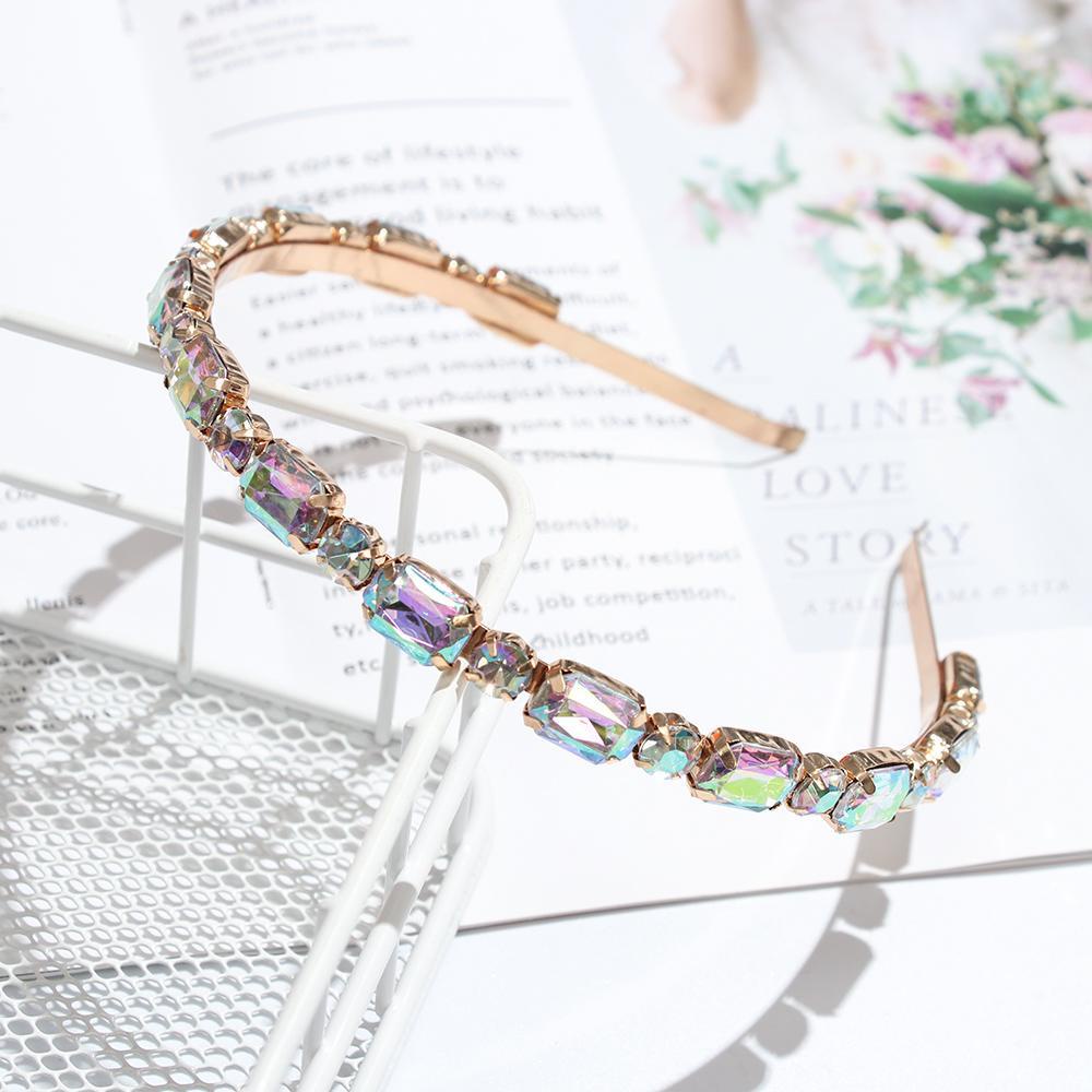 YVE Băng Đô Cài Tóc Đính Đá Phong Cách Baroque Sang Trọng