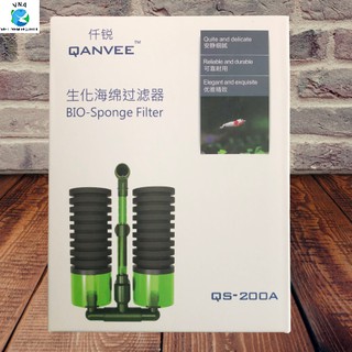 Lọc Vi Sinh QS200A Có Chỗ Chứa Vật Liệu Lọc