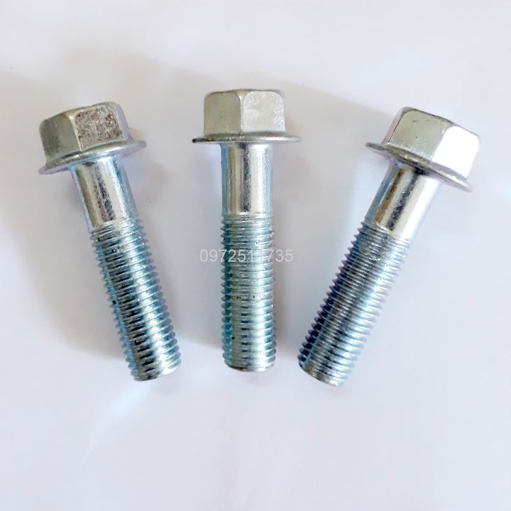 Bulong tán liền M10x40 ren mịn- 10 bộ