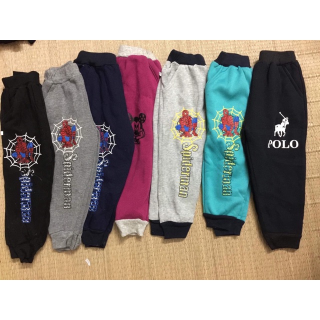 Quần nỉ bông trẻ em
