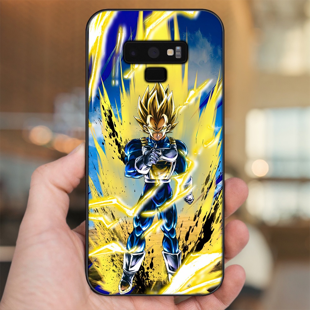 Ốp lưng Samsung Note 9 viền đen in hình Vegeta Dragon Ball