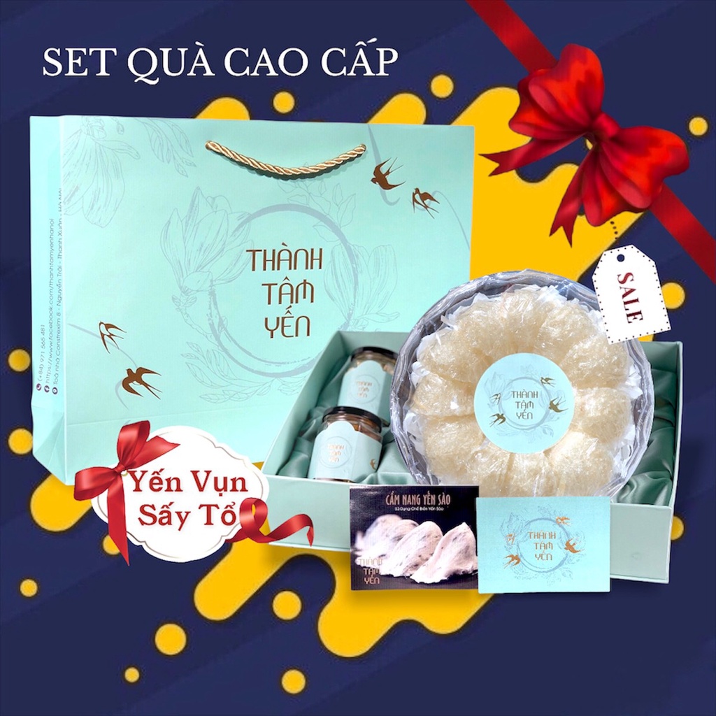 Yến Vụn Sấy Tổ - Yến Sào Khánh Hòa (Yến lạt đường)