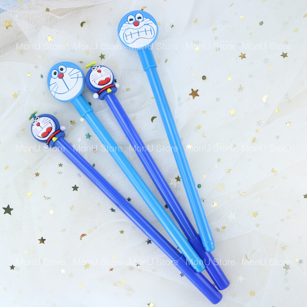 Bút bi nước mực đen hình DORAEMON DOREMON dễ thương cute