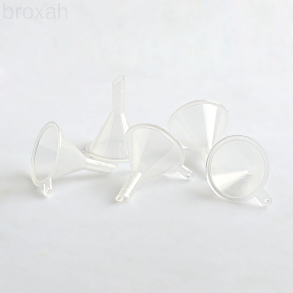 Set 5 Phễu Nhựa Miệng Rộng Tiện Dụng Cho Nhà Bếp / Phòng Thí Nghiệm