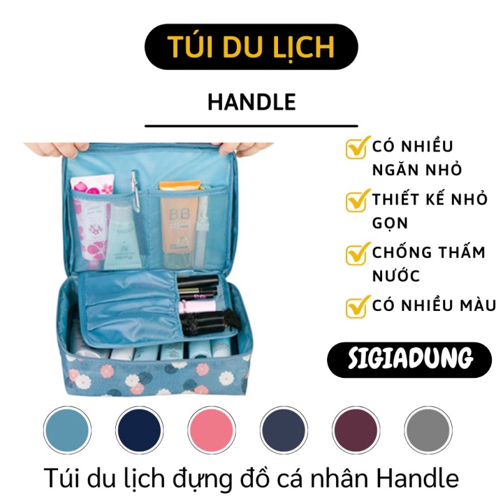 GIÁ SỈ Túi du lịch chống thấm Handle, túi có nhiều ngăn nhỏ giúp bạn xếp gọn những vật dụng cần thiết 2876