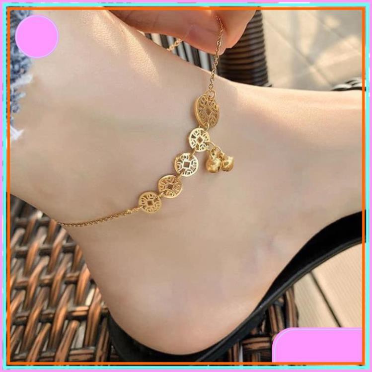 lắc chân kim tiền , lắc titan bền màu , Lc09 | BigBuy360 - bigbuy360.vn