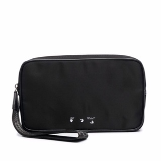 Túi cầm tay Off White logo print clutch bag ss22