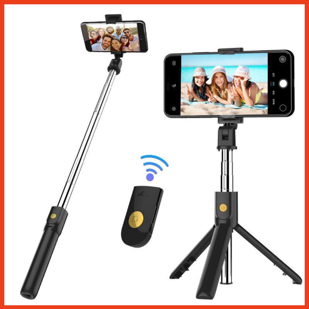 (Giá Tốt Nhất) Gậy Chụp Ảnh selfie K07 Hỗ Trợ Kết Nối bluetooth Không Dây Dành Cho Điện Thoại ( Loại Tốt)