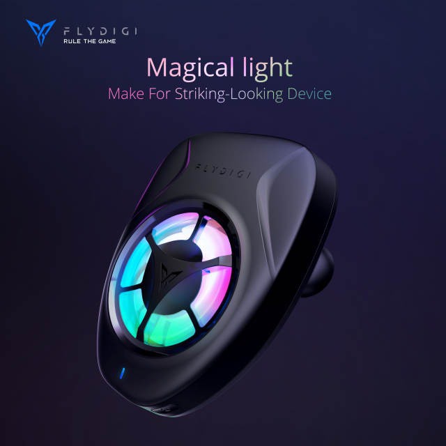 [PHIÊN BẢN MỚI 2020] FLYDIGI Wasp Wing | Quạt tản nhiệt gaming cho điện thoại, siêu mát, LED RGB siêu ngầu -dc3927