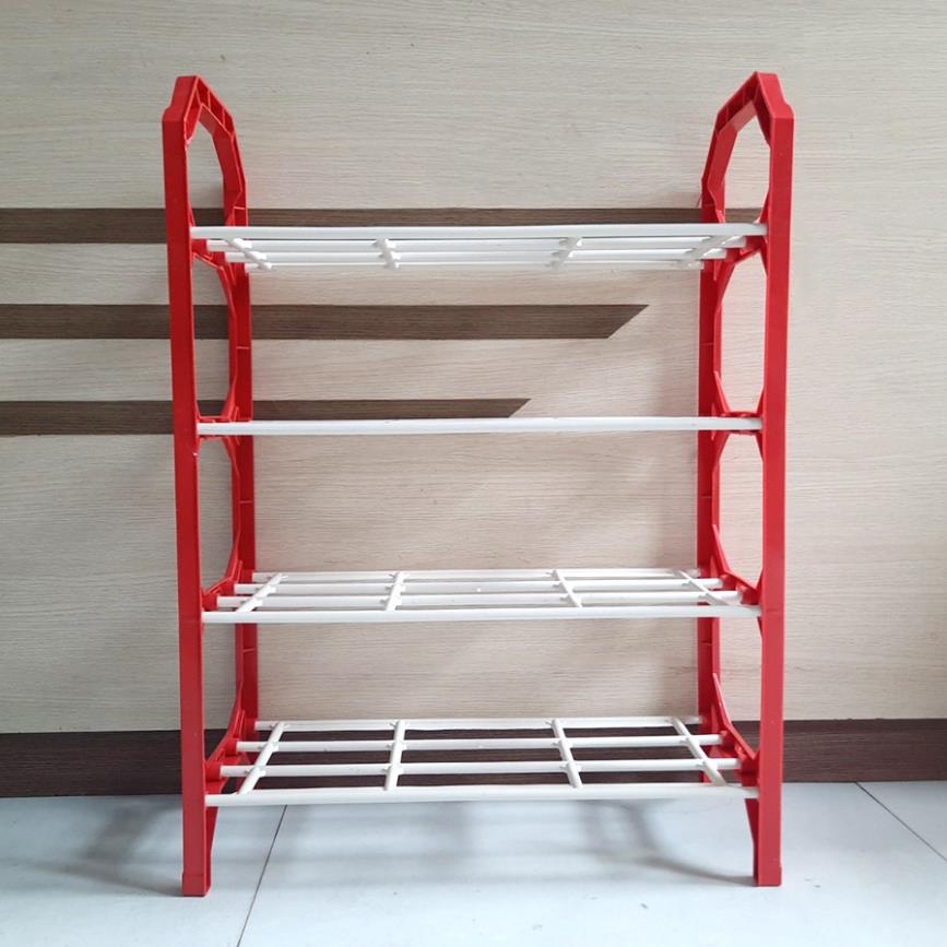Kệ Để Giày Dép 4 Tầng Nhựa