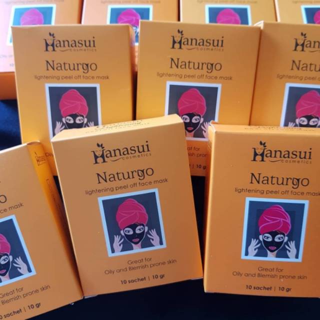 Mặt Nạ Đen HANASUI NATURGO Màu Đen