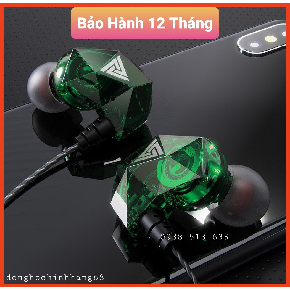 Tai Nghe Chơi Game Qkz Ak2 Pro , Tai Nghe Gaming Pubg Và Game Khác, Âm Thanh Super Bass, Dây Chống Rối, Có Mic Đàm Thoại