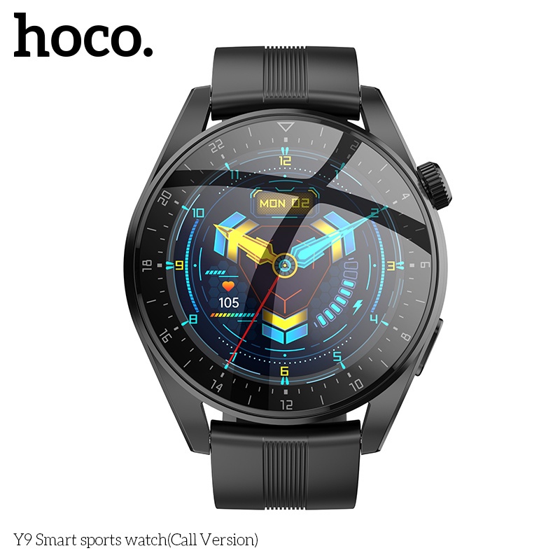 Đồng hồ thông minh HOCO. Y9 Bluetooth 4.0 màn hình cảm ứng chống nước IP68 cho Android