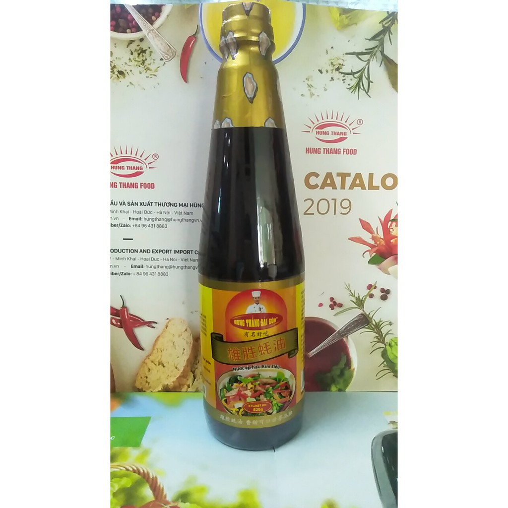 Dầu hào kim tiêu cô gái 800g