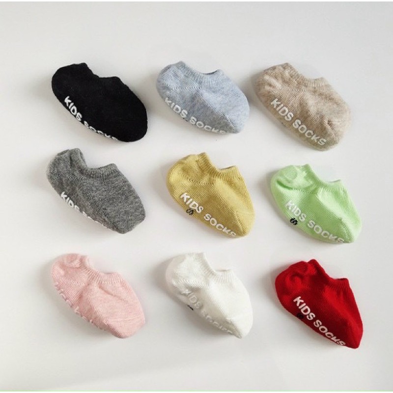 TẤT KIDS SOCKS BÉ TRAI / BÉ GÁI NGẮN CỔ