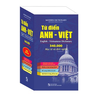 Sách - từ điển anh - việt trên 145.000 mục từ và định nghĩa