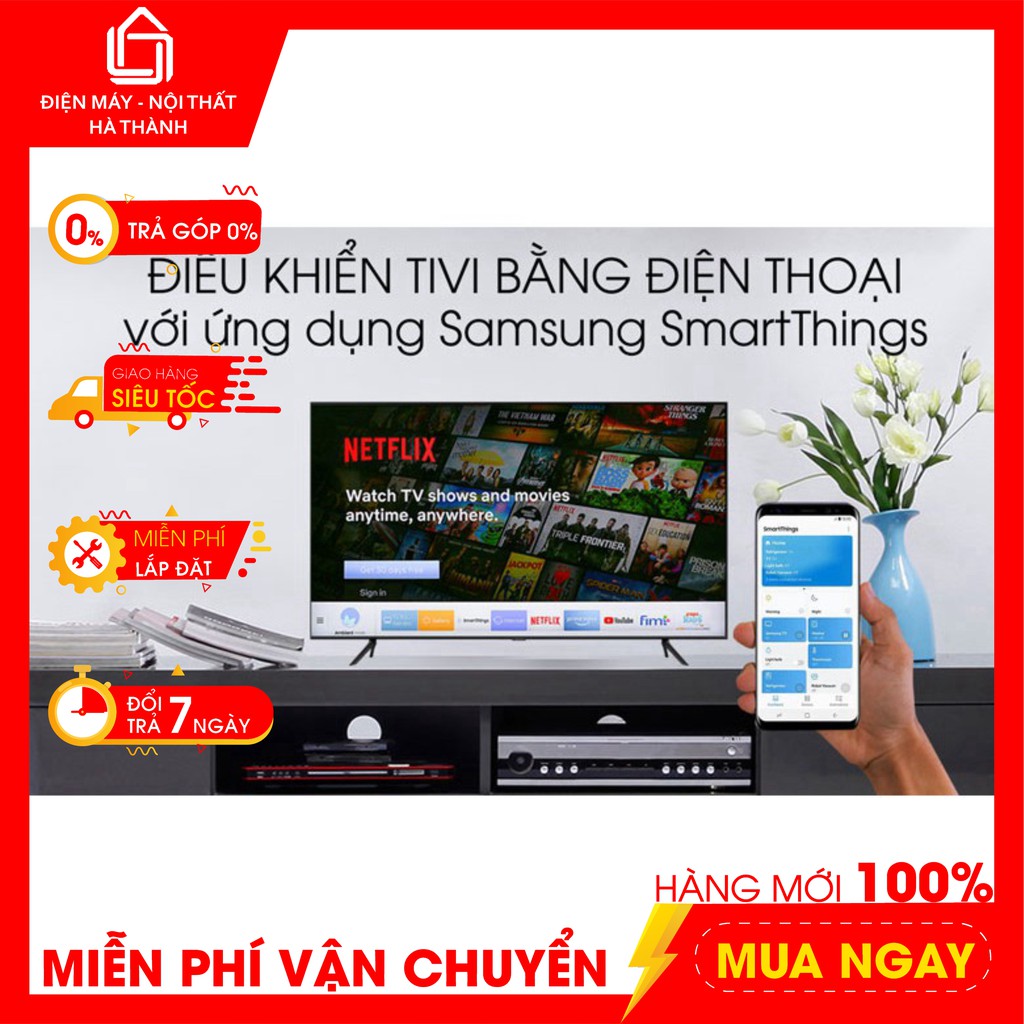 Smart Tivi Samsung 4K 50 inch UA50TU8100 | BigBuy360 - bigbuy360.vn