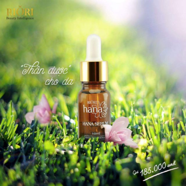 Serum hana riori 10ml - tinh chất ốc sên trắng da