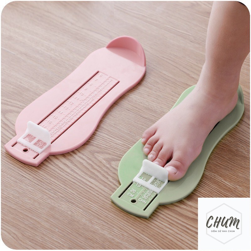 Bộ dụng cụ chuyên dùng để đo kích thước bàn chân cho bé TC5