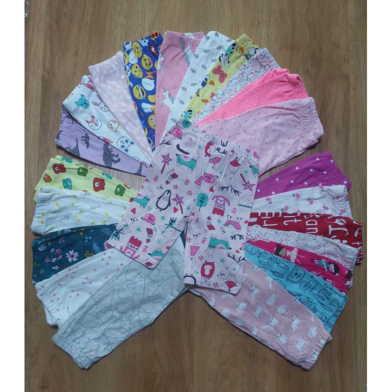 Quần Legging Lửng Bé Gái Cotton Borip 10-21kg