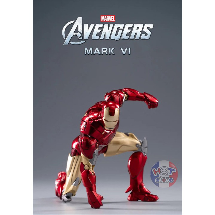 Mô hình iRon Man Mark VI ZD Toys chính hãng tỉ lệ 1/10 (Mark 6)