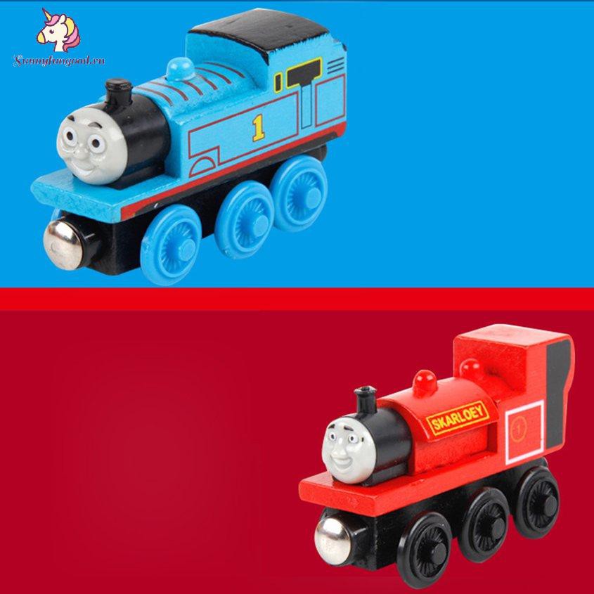 Bộ Đồ Chơi Tàu Lửa Nam Châm Bằng Gỗ Cho Bé