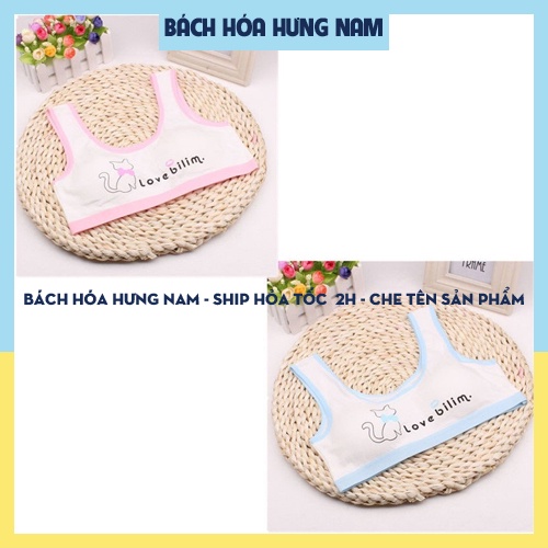 Áo lá học sinh cấp 2, áo ngực học sinh cấp 3 - Bộ lót học sinh có đệm ngực chất cotton mềm đẹp