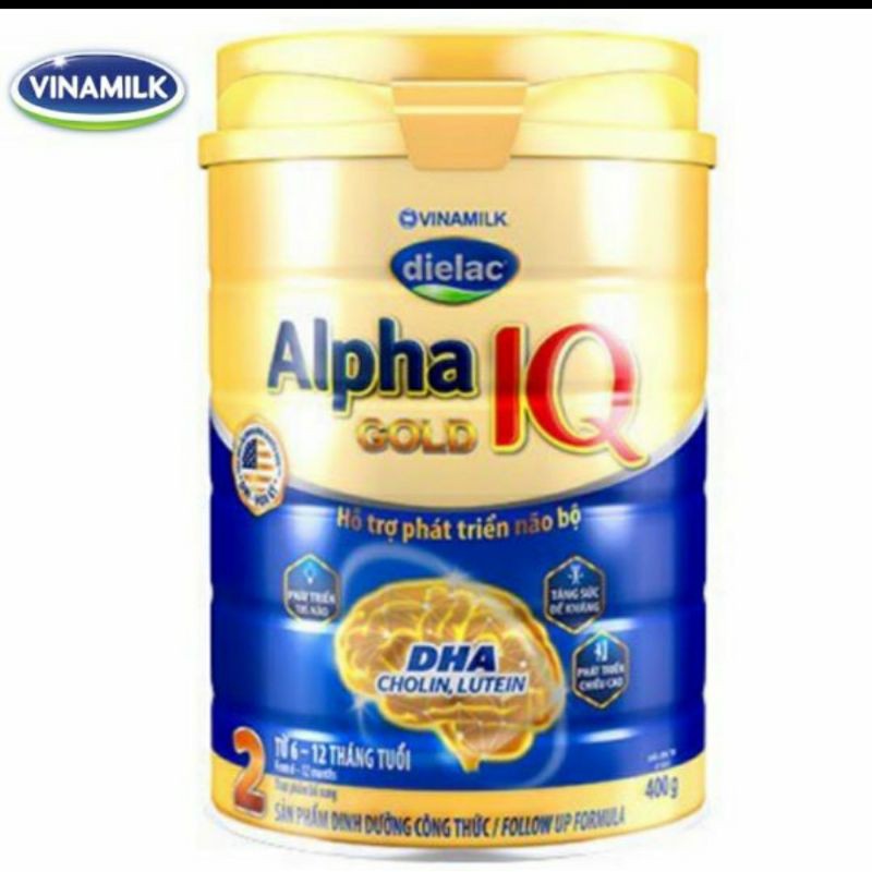 Sữa bột Dielac Alpha 2 Gold 900g (Date mới)