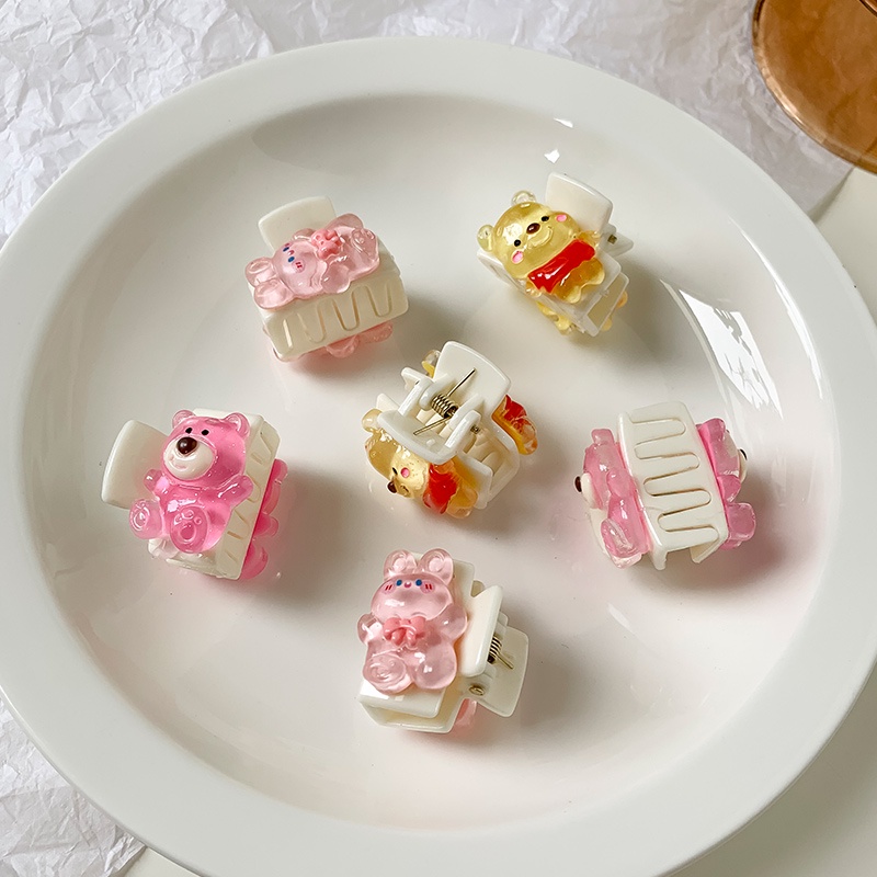 Kẹp Tóc Hình Chú Gấu Hoạt Họa Đáng Yêu Thời Trang Hàn Quốc 2022 Cho Bé Gái