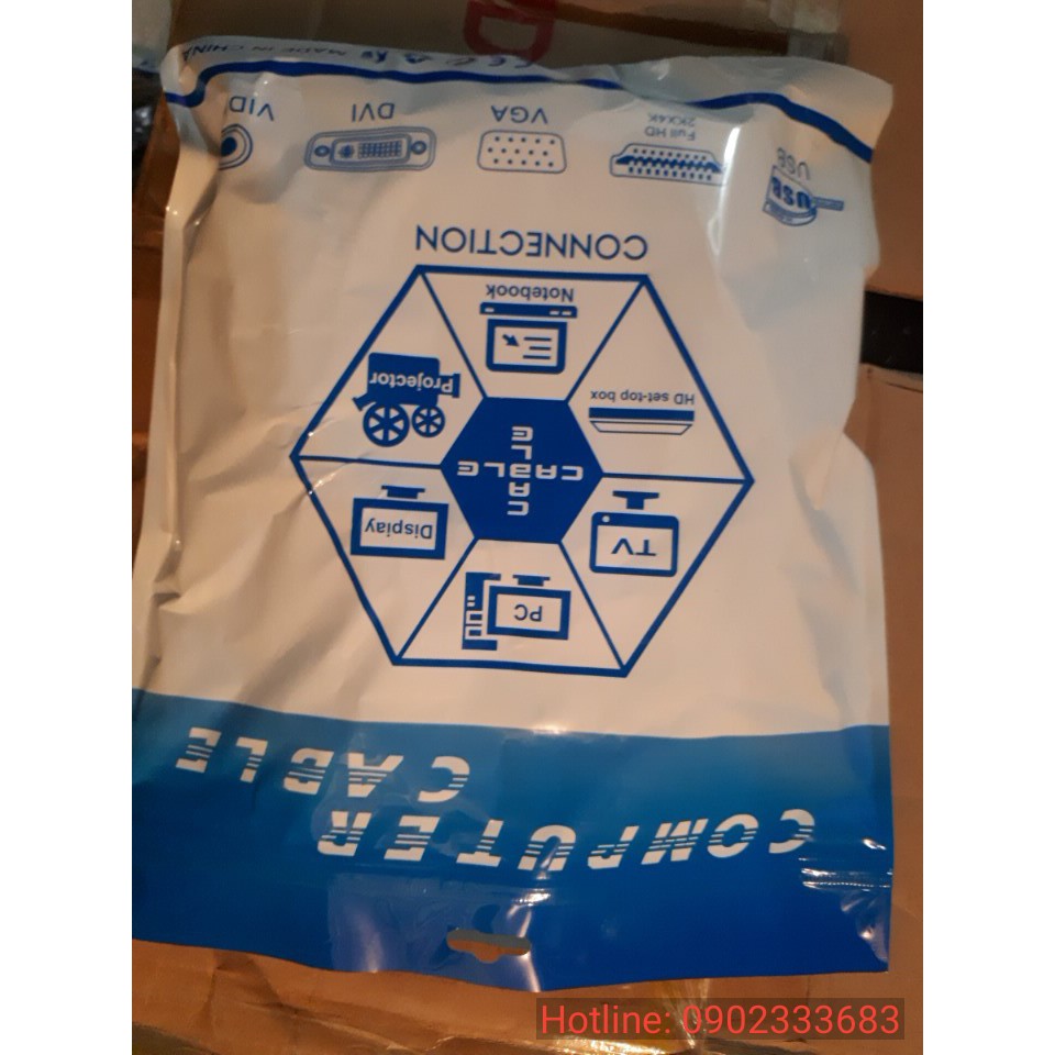 Dây hdmi 13m full hd | Cáp hdmi 13m tròn đen