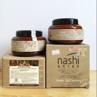 Dầu Hấp Dưỡng Phục Hồi Tóc Argan NASHI