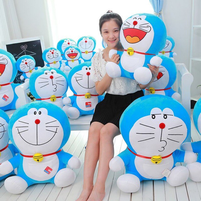 Thú Nhồi Bông Hình Mèo Doraemon Dễ Thương 25cm 84224207