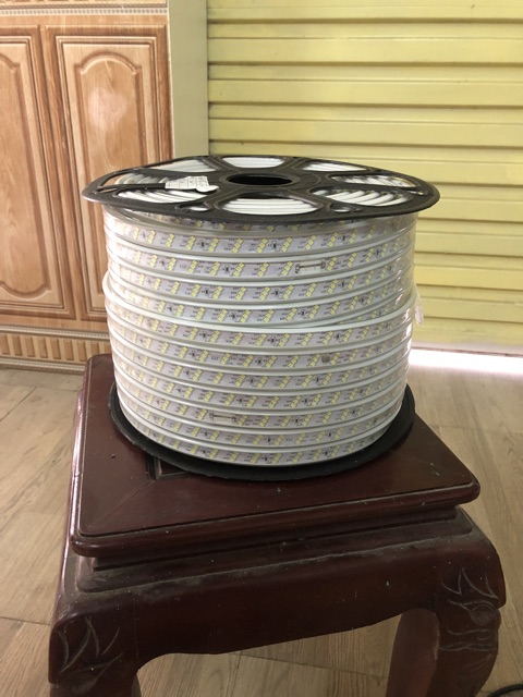 LED dây 3 hàng bóng 2835- Trang trí dịp Tết cuộn 100m