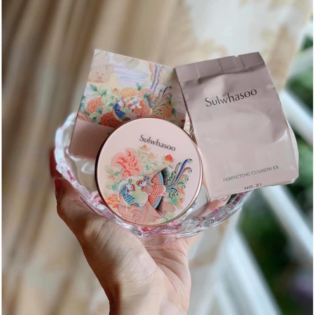  Phấn nước Cushion Sulwhasoo Limited Edition 2019💖FREESHIP💖Phấn nước Cushion HALIN9921