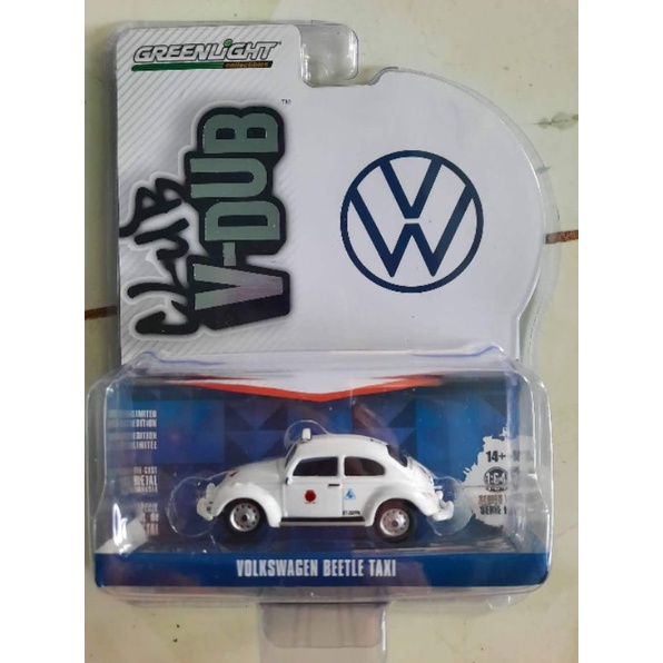 xe mô hình greenlight v-dub: Volkswagen beetle taxi