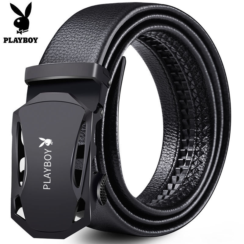 Playboy Men's Belts are made of soft Korean style leather