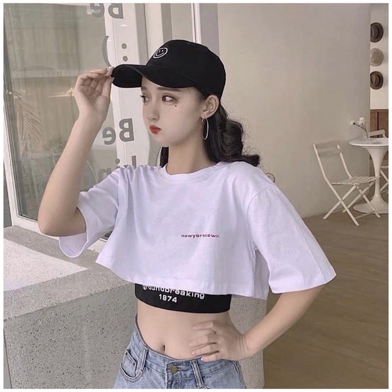 Áo croptop cặp