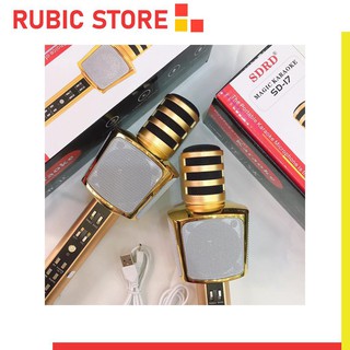 [KỊCH SÀN] Micro Karaoke Bluetooth SDRD SD-17 Loại 1 Âm Thanh Chuẩn, Mic Hát Cực Hay - Bảo Hành 6 Tháng
